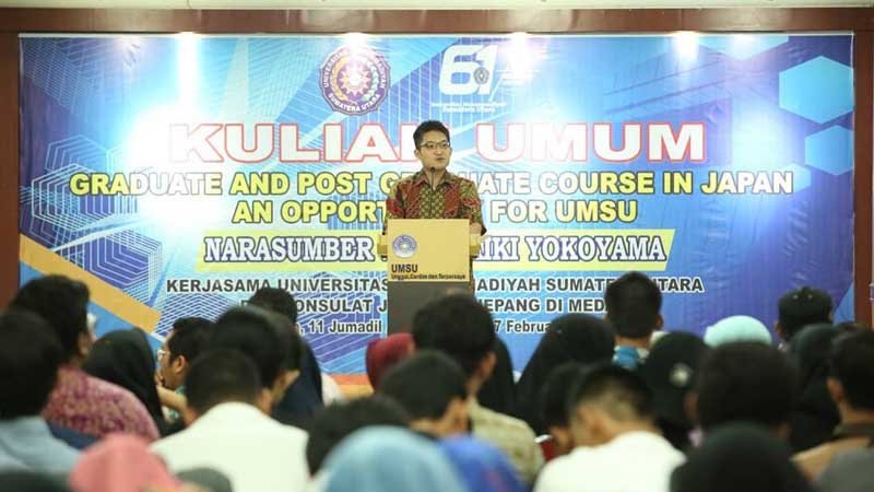 UMSU dan Konjen Jepang di Medan Gelar Kuliah Umum