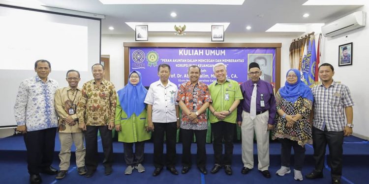 Magister Akuntansi UMSU Gelar Kuliah Umum Pencegahan Korupsi