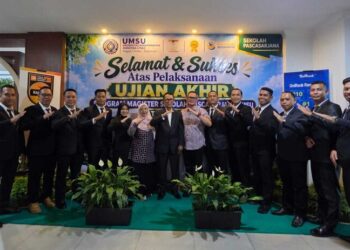 Cetak Sejarah Baru! 60 Mahasiswa Program RPL Angkatan I MIH UMSU Resmi Raih Gelar Magister Hukum