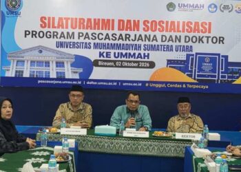 SPs UMSU Silaturahmi dan Sosialisasikan Program Magister-Doktor ke UMMAH Aceh